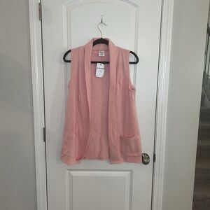 Armadio Women’s Cardigan Vest Medium Ribbed